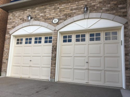 Paint a garage door